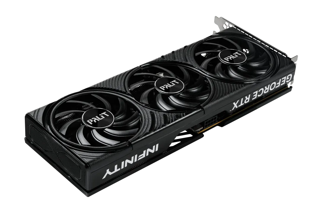 Видеокарта Palit RTX5060Ti INFINITY 3 OC 8GB (NE7506TS19P1-GB2062S) [8 ГБ, GDDR7, 128 бит, HDMI, DisplayPort (3 шт)]