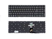 Клавиатура для ноутбука Lenovo IdeaPad S145-15/ L3/ 15ITL6, RU, подстветка, серая