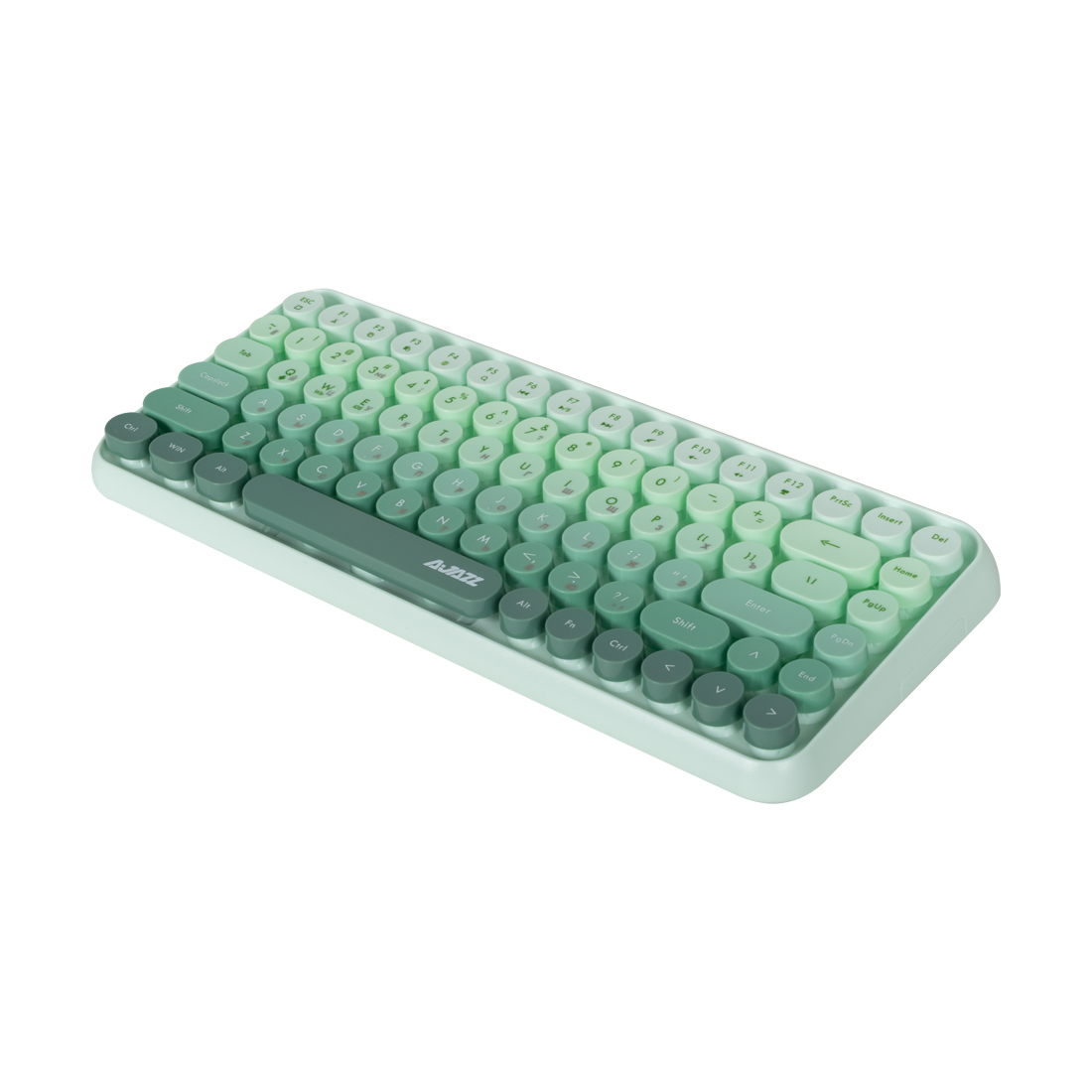 Клавиатура Ajazz 308i Cat [мембранная, проводная, зеленая]