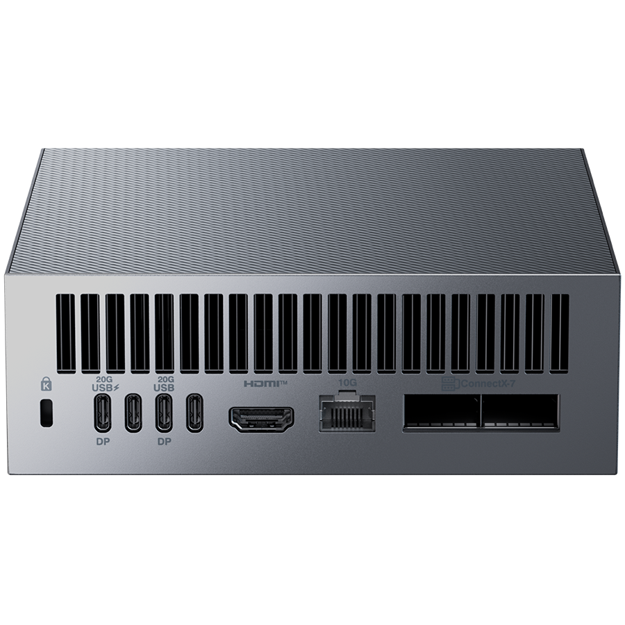 Системный блок Asus Ascent GX10 / GX10-GG0003BN (90MS0371-M00030) [ARM v9.2-A CPU (GB10), 128 ГБ ОЗУ, 1 ТБ SSD]