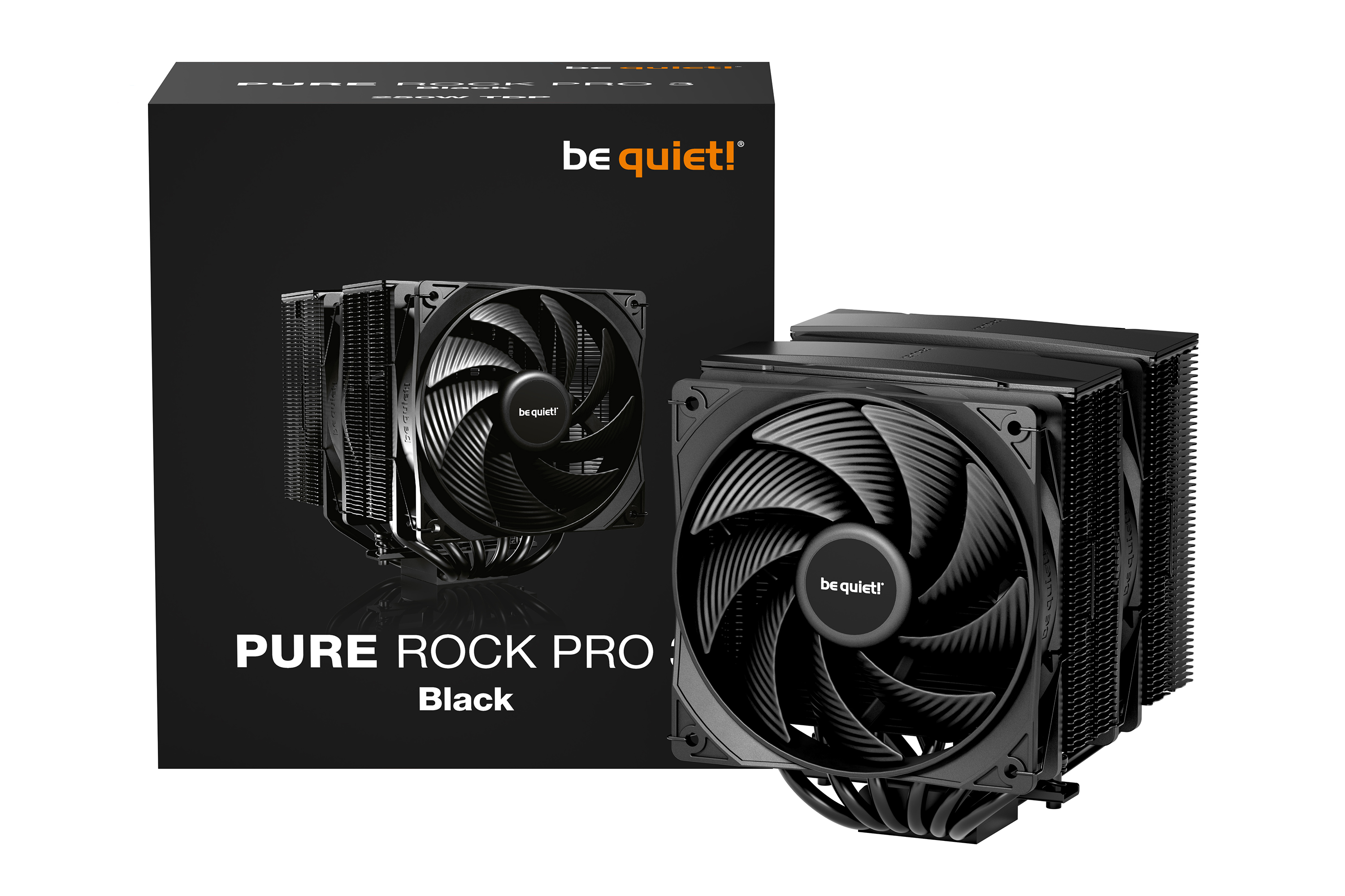 Система охлаждения Be quiet! Pure Rock Pro 3 (BK042) [120 x 120 мм, 2000 об/мин, 34.8 дБ, 4 pin]