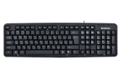 Клавиатура Defender Element HB-520B (45522) [Мембранная, проводная, клавиш - 104, черная]
