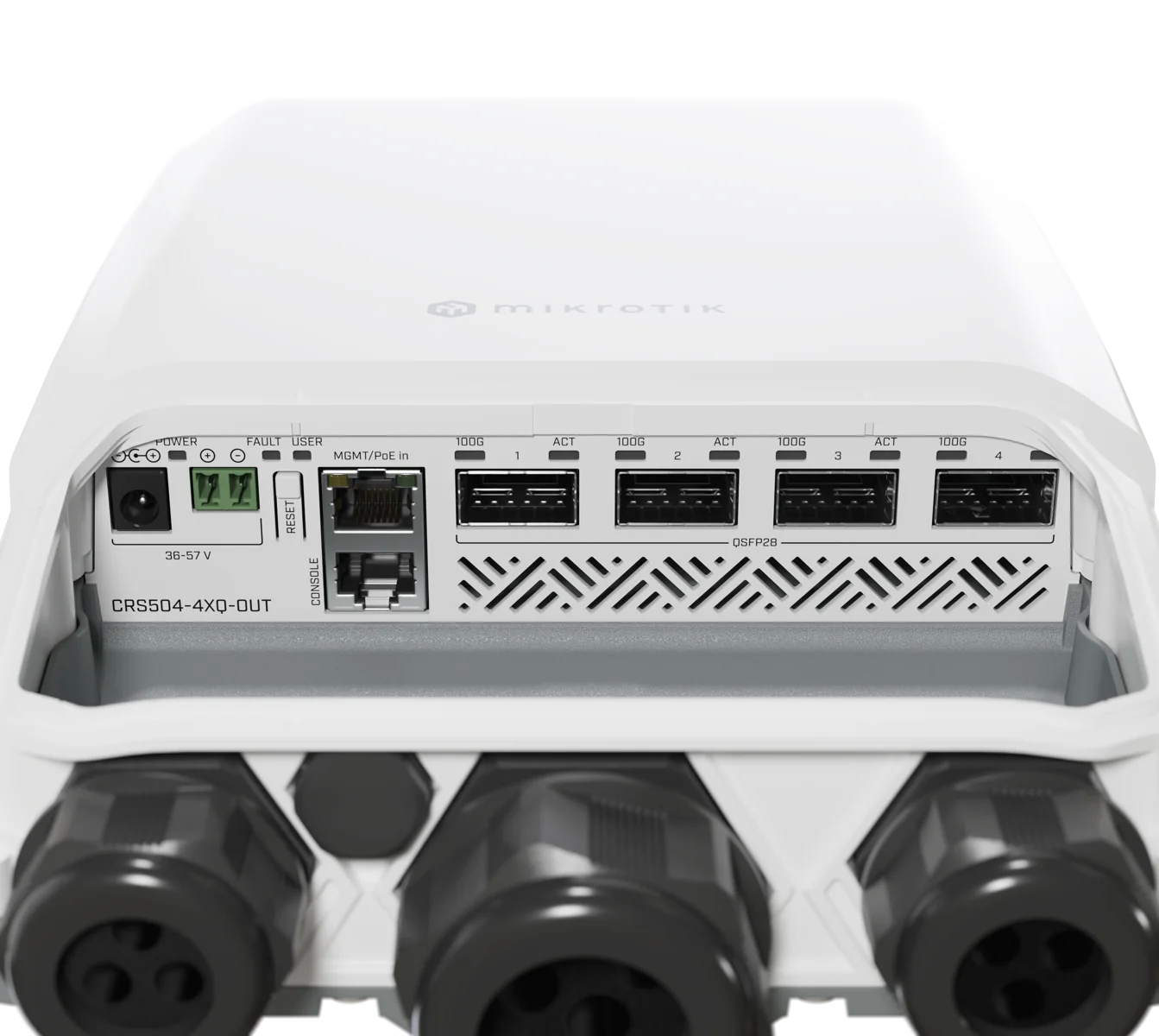 Коммутатор MikroTik CRS504-4XQ-OUT