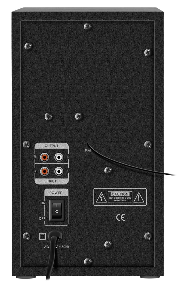 Акустическая система Defender Eclipse, Черный SPK active (2.1), (20W+10Wx2), BT5/FM/MP3/SD/USB/AUX/RC, black (65593)