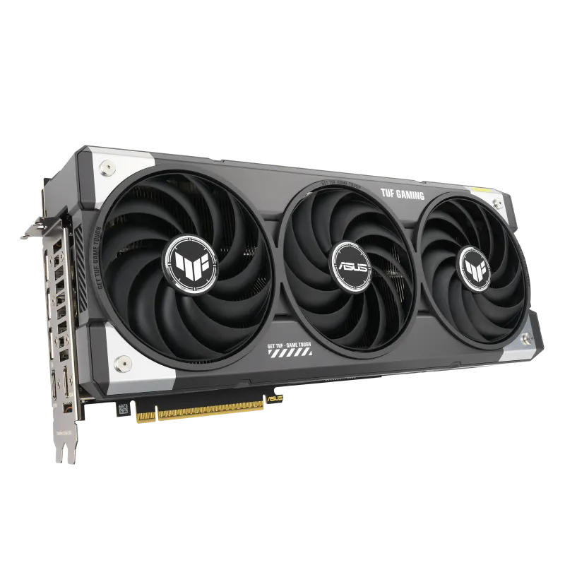 Видеокарта Asus TUF Gaming GeForce RTX 5070 Ti 16GB GDDR7 OC Edition (TUF-RTX5070TI-O16G-GAMING) [16 ГБ, GDDR7, 256 бит, HDMI, DisplayPort (3 шт)]
