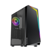 Корпус Xigmatek, Vortex (EN46171), без БП, чёрный  - купить в интернет-магазине Forcecom.kz Корпус Xigmatek, Vortex (EN46171), без БП, чёрный