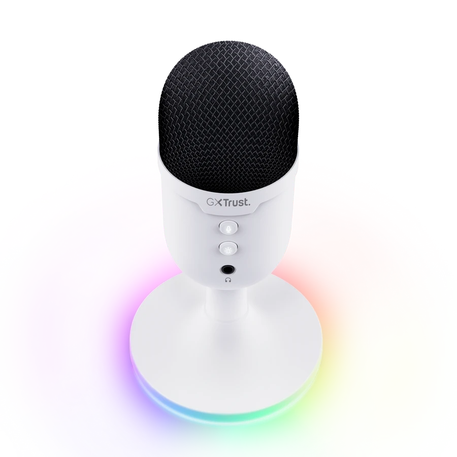 Настольный микрофон Trust GXT 234W Yunix 25374 белый