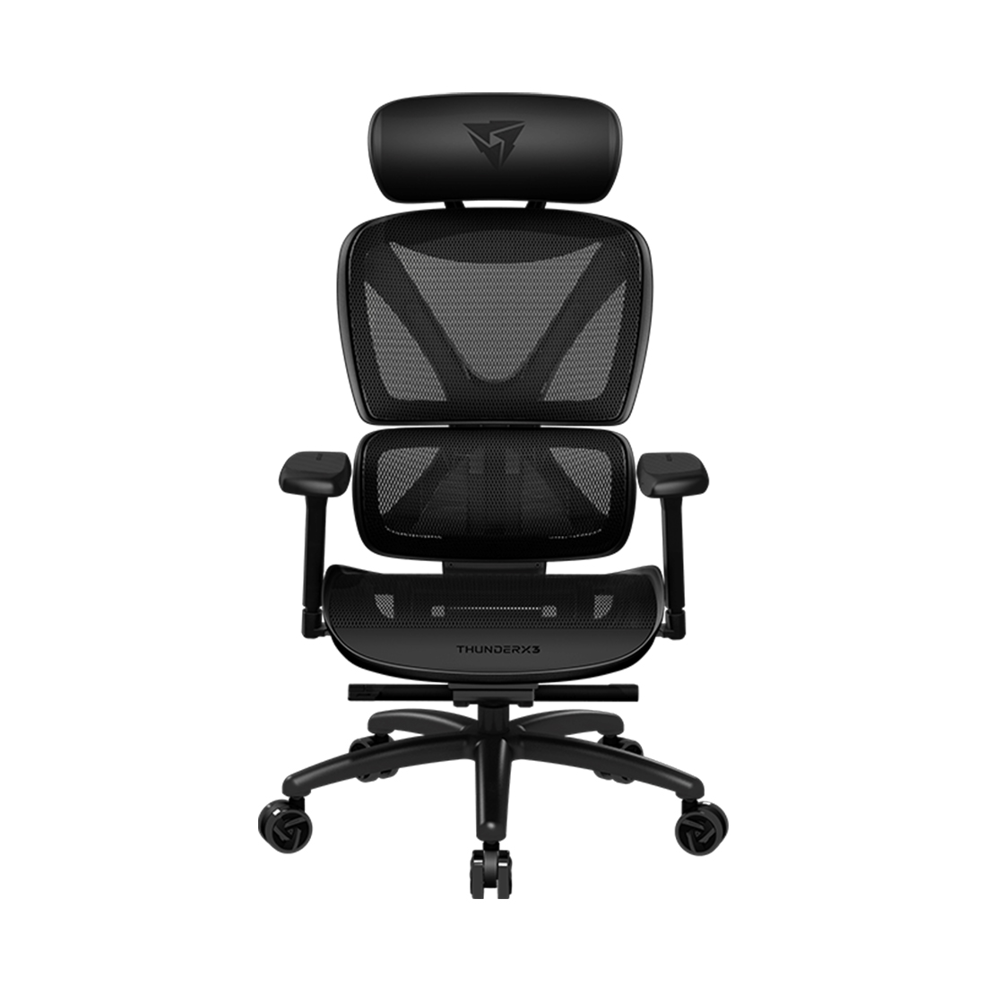 Игровое компьютерное кресло ThunderX3 XTC-Mesh Black (TEGC-3054101.11) Черный