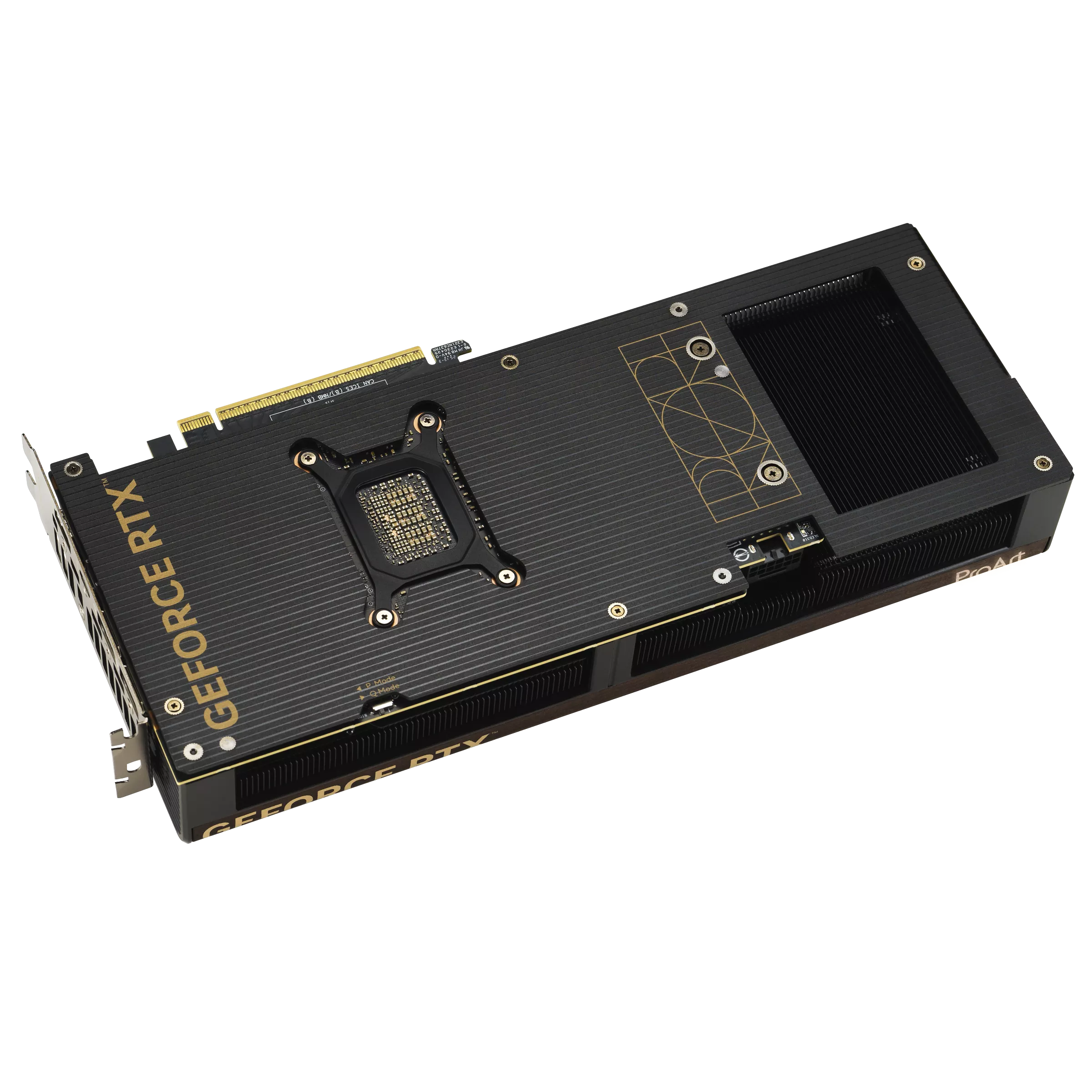 Видеокарта Asus GeForce RTX 5080 ProArt OC Edition (PROART-RTX5080-O16G) [16 ГБ, GDDR7, 256 бит, HDMI, DisplayPort (3 шт)]