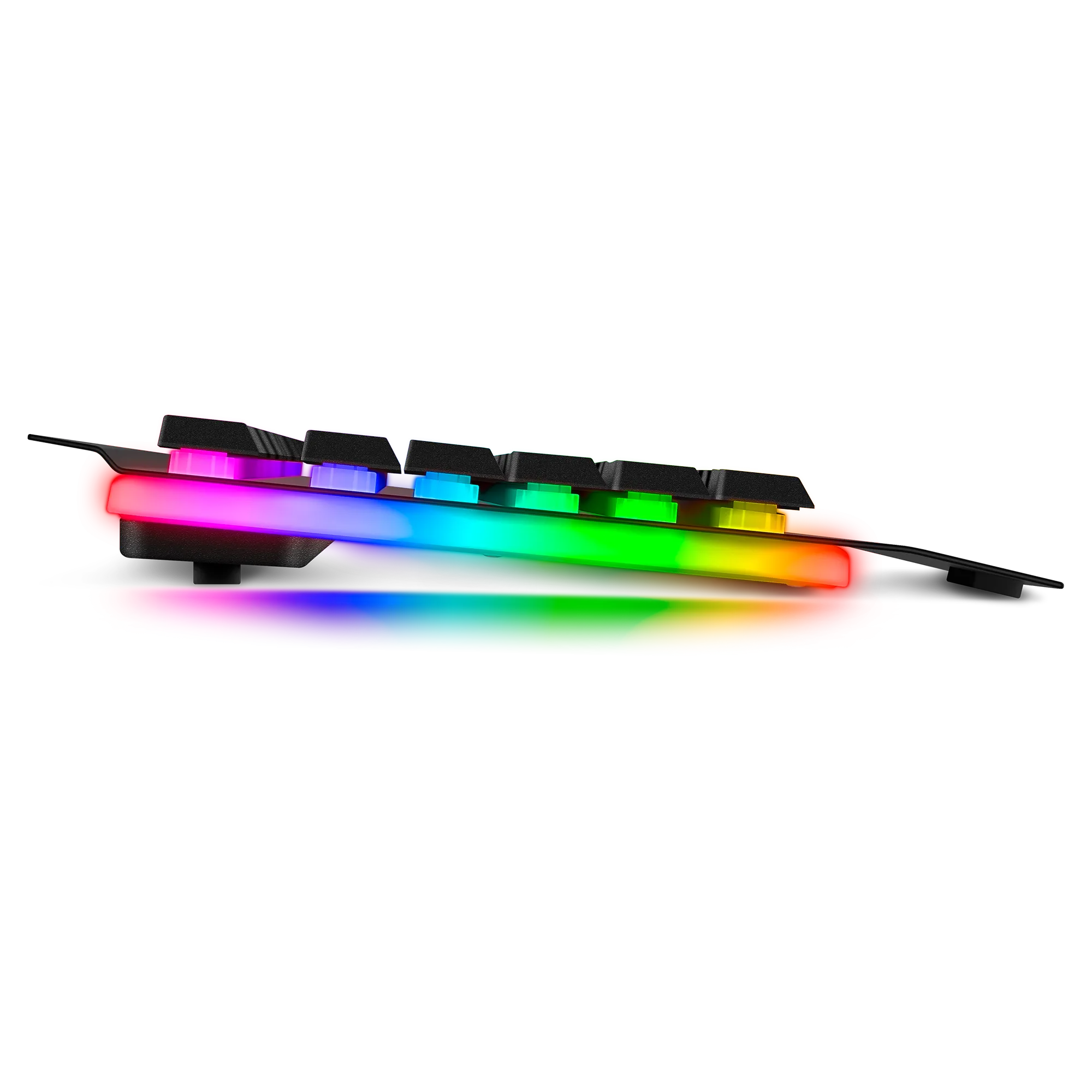 Клавиатура SVEN KB-G9450 [мембранная, проводная, RGB подсветка, черная]