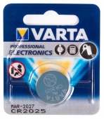 Батарейка VARTA Lithium CR2025 3V (1 шт)