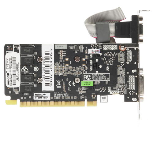 Placa de Vídeo INNO3D NVIDIA GeForce GT 730, 4GB, SDDR3, 64Bit,  N73P-BSDV-M5BX