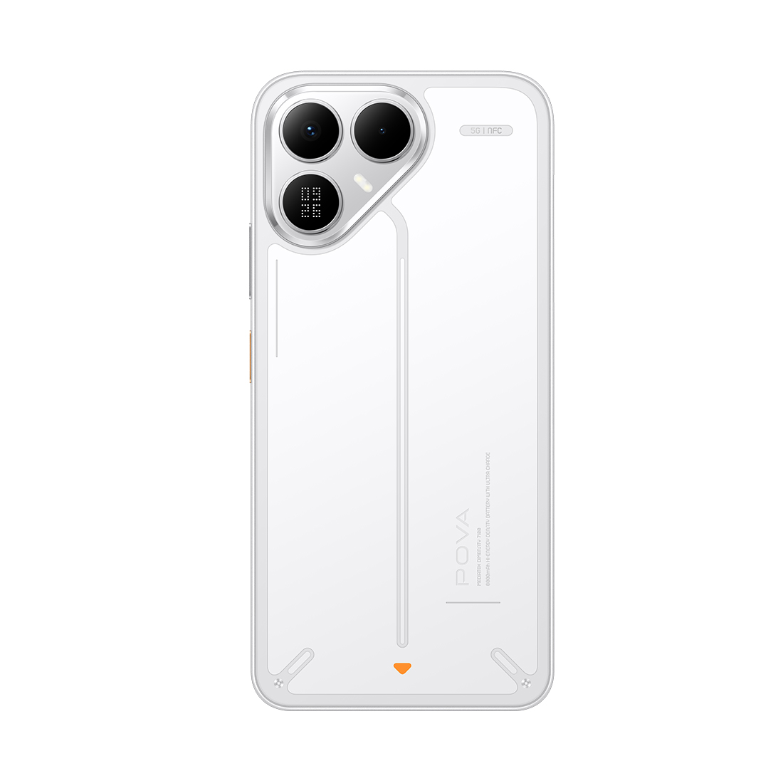 Смартфон Tecno POVA 8 5G (LK6) [6.76, 256 ГБ, 8 ГБ, Белый]