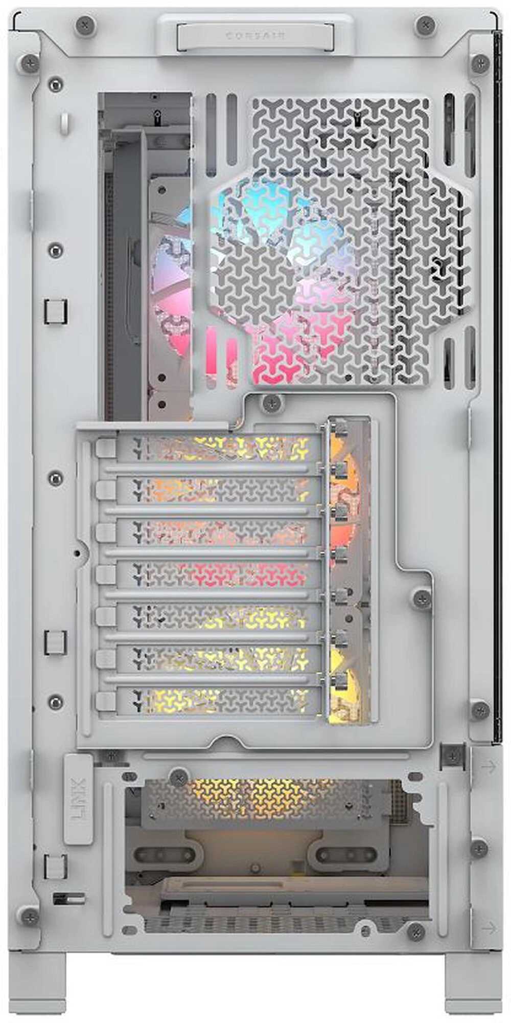 Корпус Corsair FRAME 4000D RS ARGB (CC-9011297-WW) [Midi Tower, 3 x 120 мм ARGB, белый]