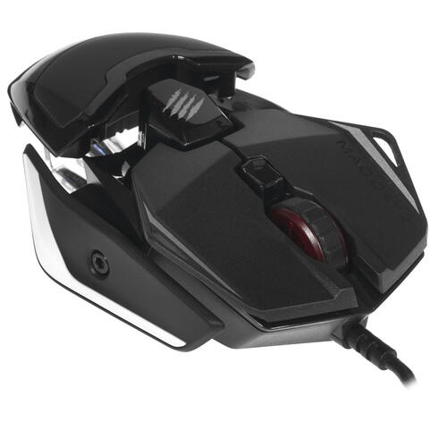 Игровая мышь Mad Catz THE AUTHENTIC R.A.T. 2+, черная [MR02MCINBL000-0] [проводная, светодиодная, 5000 DPI]