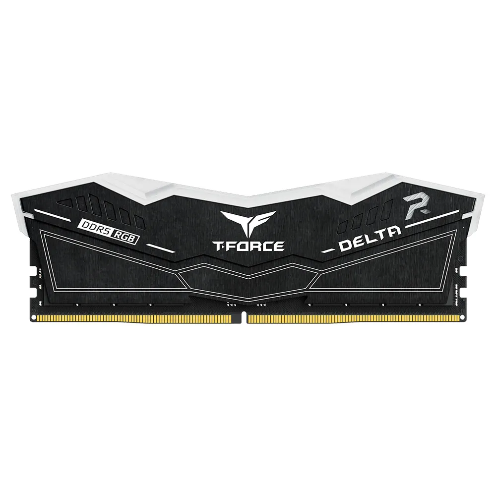 Комплект оперативной памяти Team Group DELTA RGB DDR5 DESKTOP MEMORY BLACK (FF3D564G5600HC38JDC01) [64 ГБ, DDR 5, 5600 МГц, 1.2 В, подсветка, KIT]