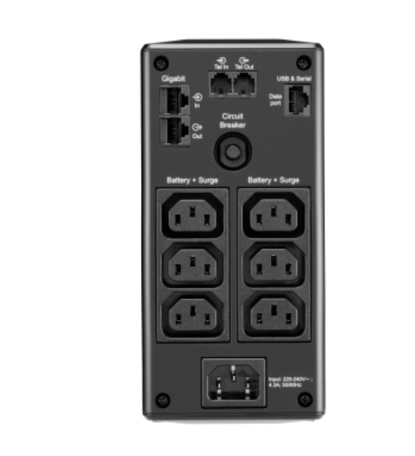 ИБП APC Back UPS Pro BR 650VA, 6 Outlets, AVR, LCD Interface (BR650MI)