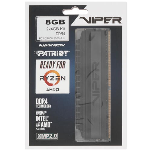 Ddr4 3200mhz Patriot Viper Blackout 8gb Jual Patriot Viper