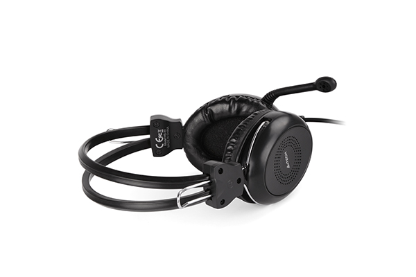 Наушники+микрофон A4tech HS-30i Черный 