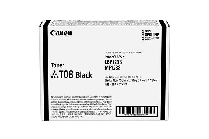 Тонер Canon Toner 08 Black для i-S X 1238i [3010C006] - купить по цене 86 510 тг. в интернет-магазине Forcecom.kz