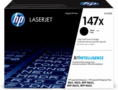 Лазерный картридж HP W1470, 147X, оригинальный лазерный картридж увеличенной емкости LaserJet, черный - купить по цене 160 090 тг. в интернет-магазине Forcecom.kz
