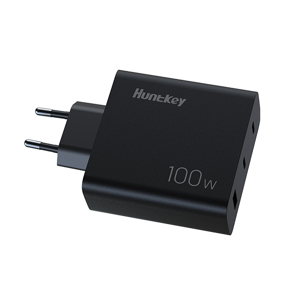 Зарядное устройство Huntkey HKC10020050-0B3 [100Вт, 1 USB-A, 2 USB-C, 200 см]