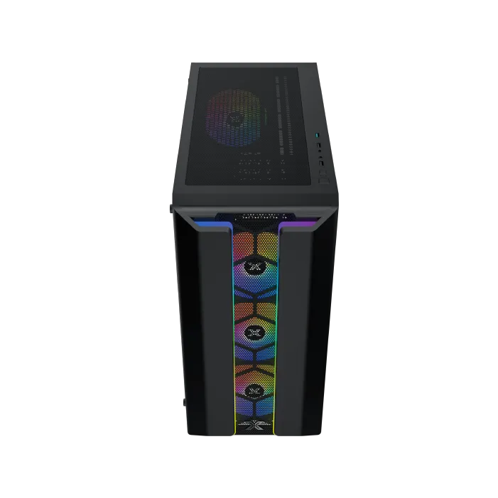 Корпус Xigmatek Gaming Y Pro (EN42249) [Midi Tower, 4x 120 мм ARGB, черный]