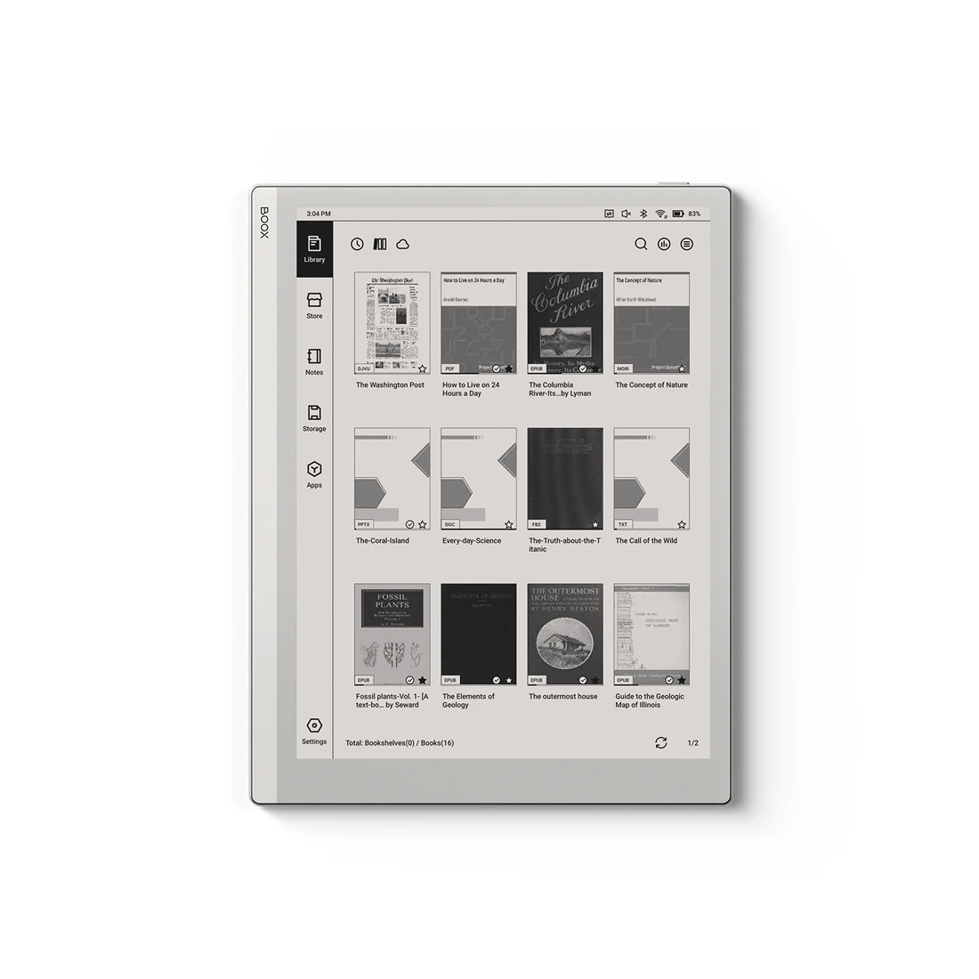 Электронная книга ONYX BOOX Go 10.3 белый