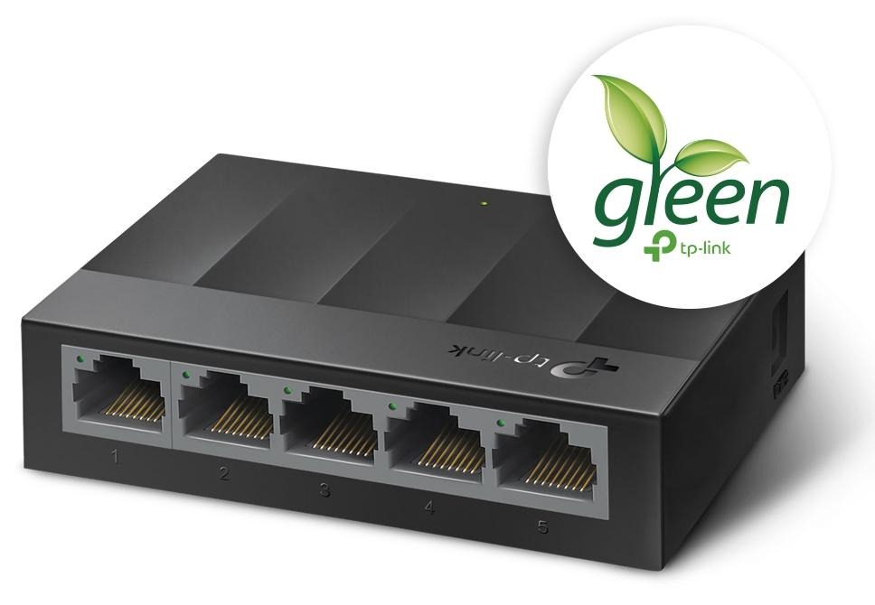 Коммутатор TP-Link LS1005G - купить в интернет-магазине Forcecom.kz Коммутатор TP-Link LS1005G