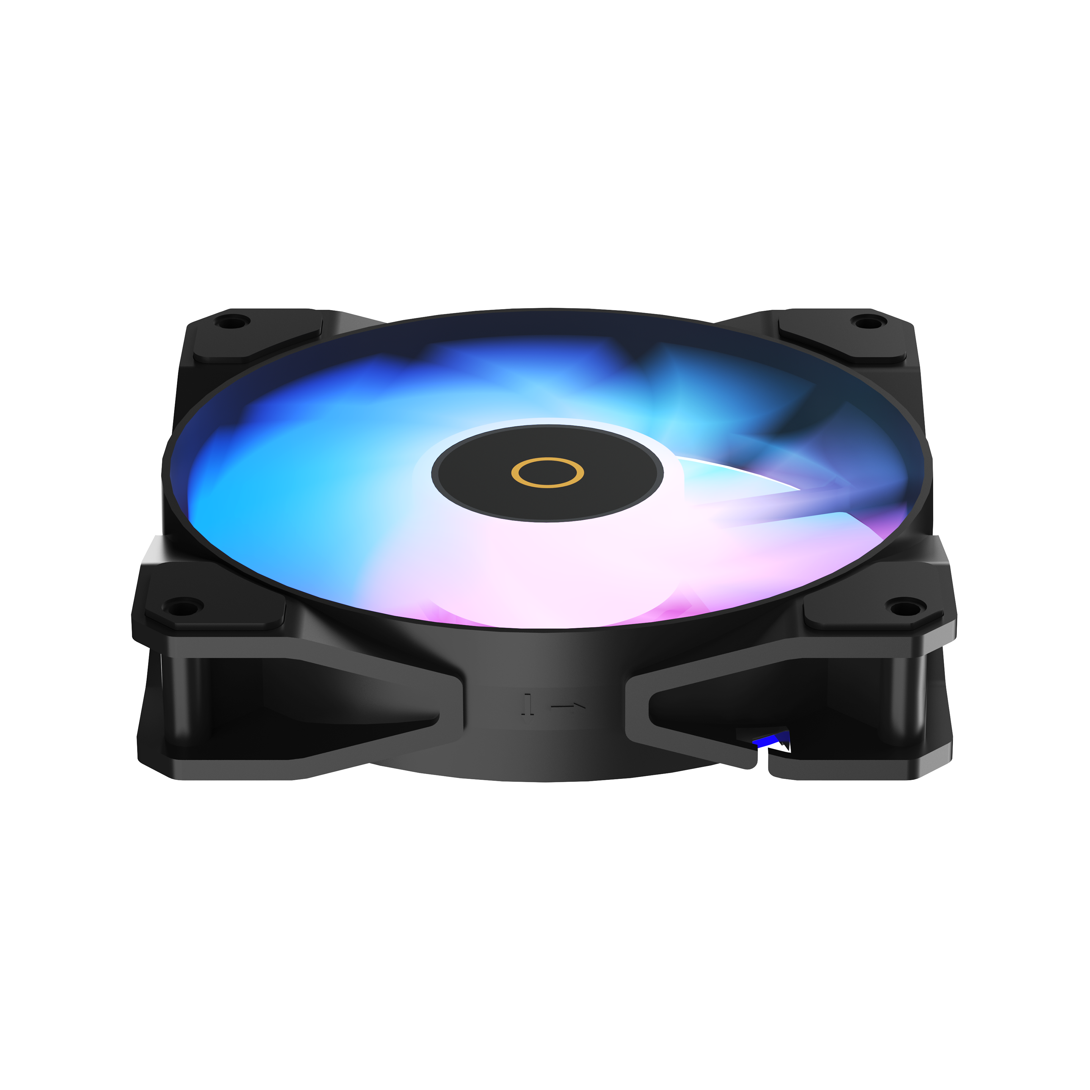 Вентилятор для корпуса Ocypus Beta F12 BK ARGB REVERSE BLADE [120 x 120 мм, 1600 об/мин, 56 CFM, 29 дБ, PWM]