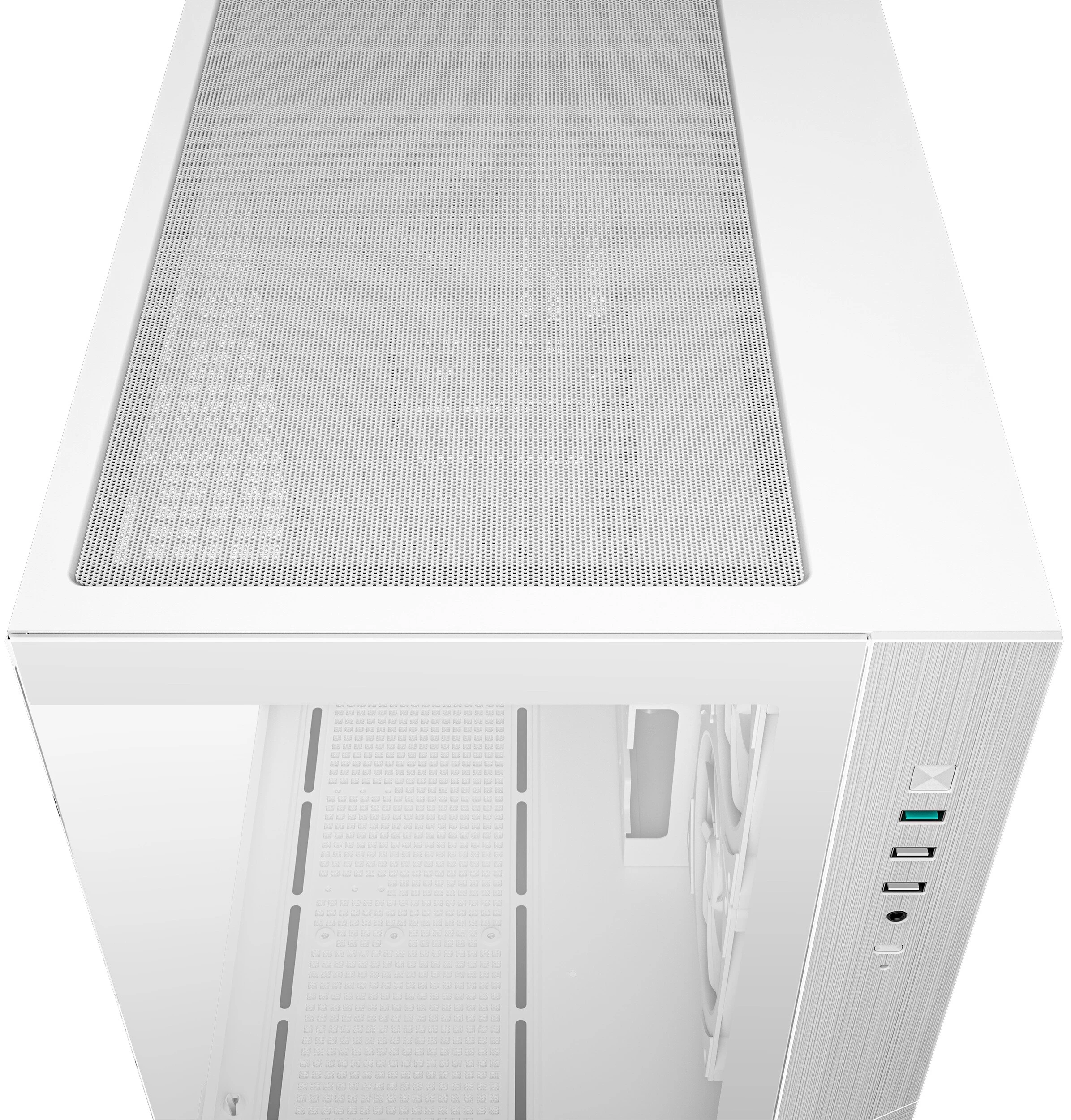 Корпус DeepCool CG330 3F WH (R-CG330-WHNGM3-G) [Mini Tower, 3 x 120 мм ARGB, Белый]