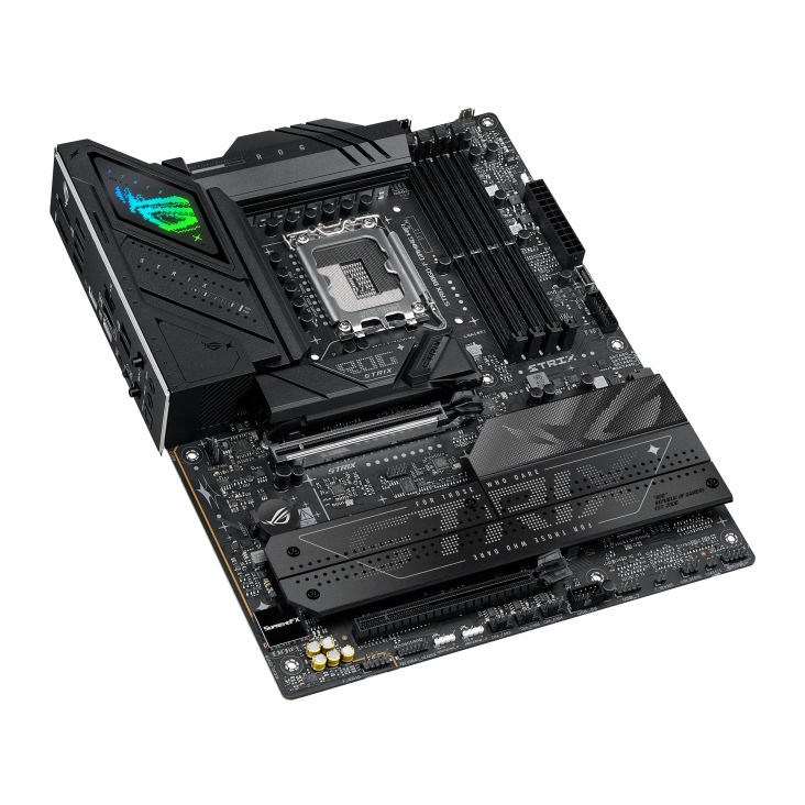 Материнская плата Asus ROG STRIX B860-F GAMING WIFI [LGA 1851, Intel B860, 4xDDR 5, 4xM.2, 2xPCI-E x16, Standard-ATX]