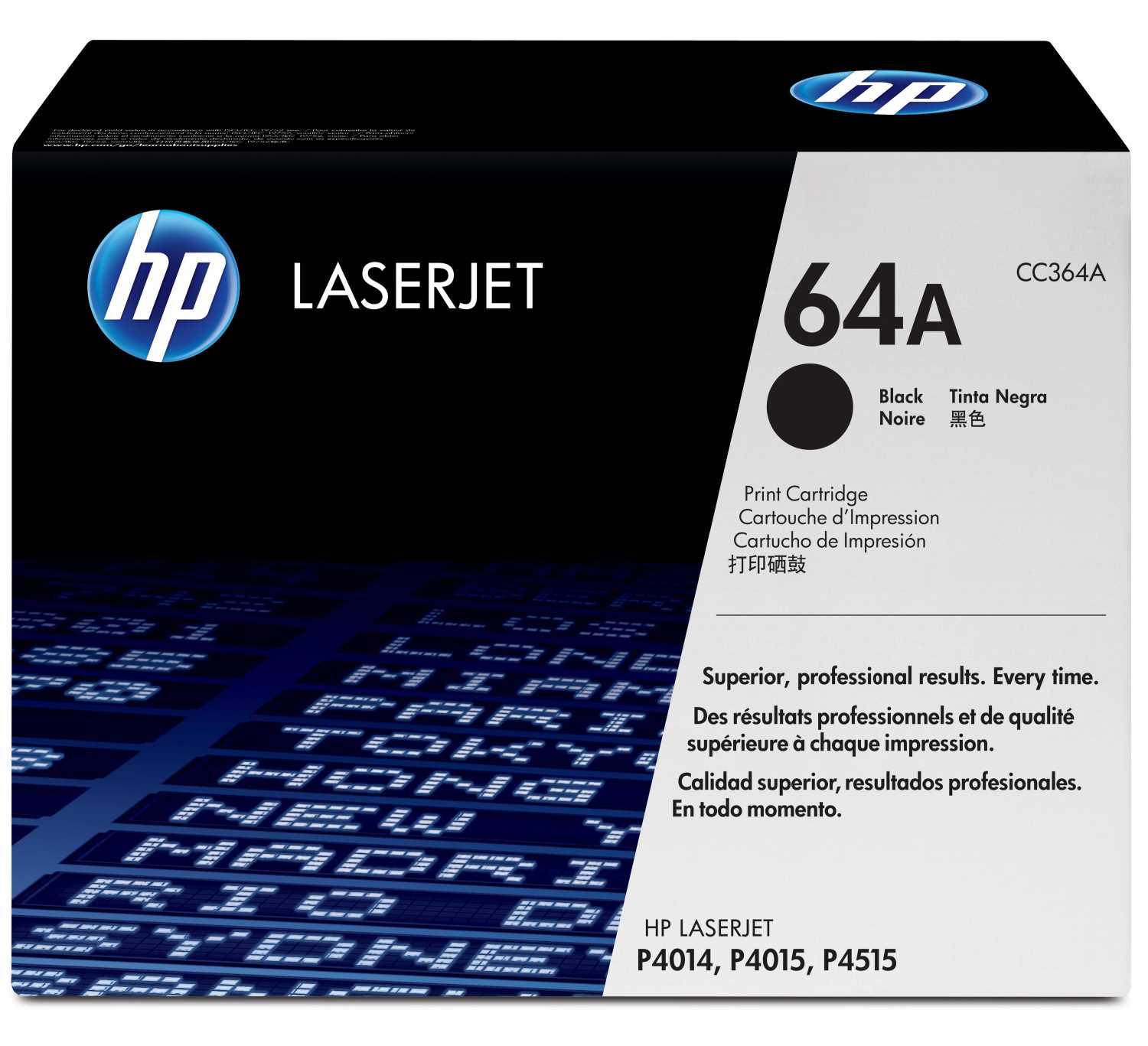 Картридж HP 64A Original LaserJet Toner Cartridge (CC364A), черный