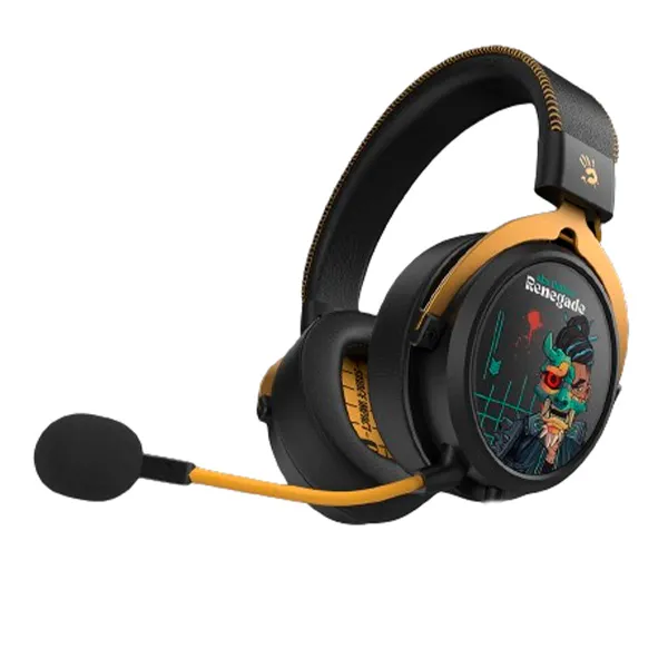 Наушники беспроводные игровые Bloody MR595 Renegade Black Mindnight SAVAGE