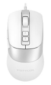 Мышь A4Tech Fstyler FM50S Plus [проводная, светодиодная, 4000 DPI, 1000 Гц, белый]