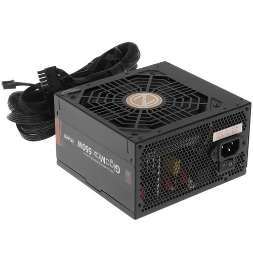 Блок питания Zalman GigaMax ZM550-GVII [550 Вт, 80 PLUS Bronze, 5x SATA, 2x 6+2 pin PCIe, 1x 4+4 pin CPU]
