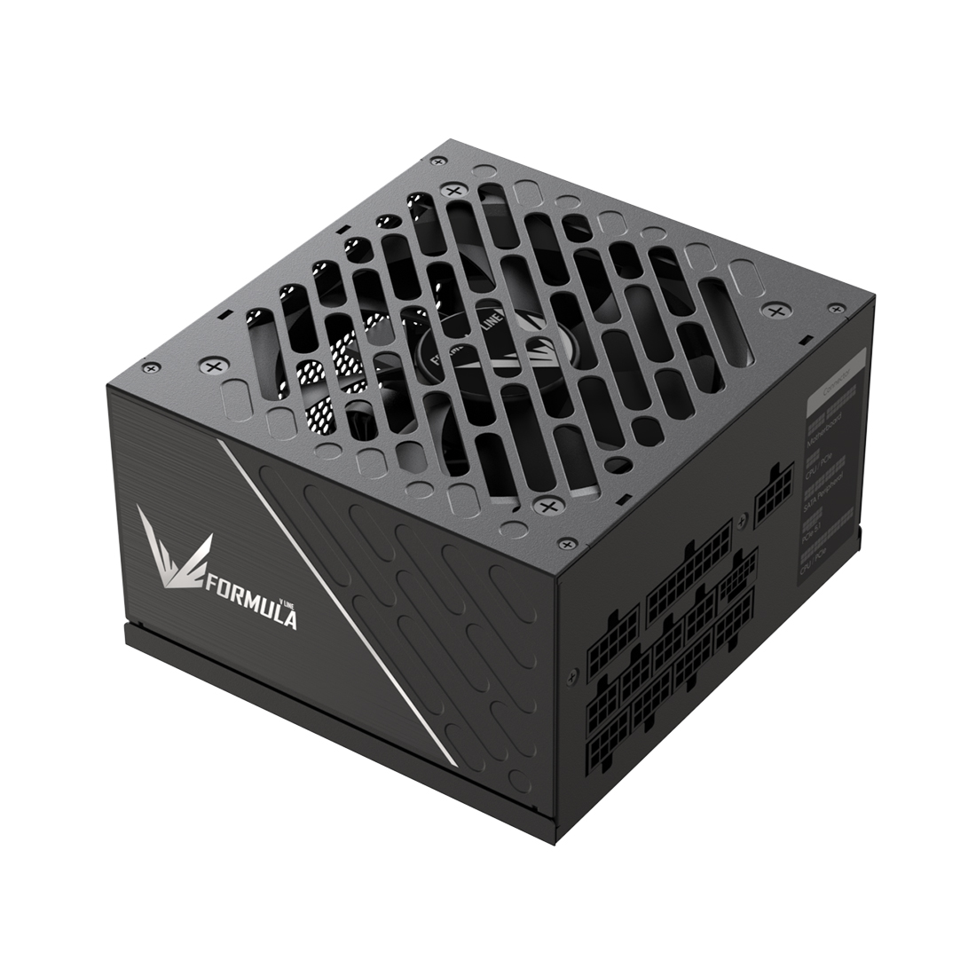 Блок питания Formula V FV-1200PM (FV-1200PM) [1200 Вт, 80 PLUS Platinum, 8x SATA, 1 x 16 pin (12VHPWR), 3 x 6+2 pin PCIe, 2x 4+4 pin CPU, ATX]