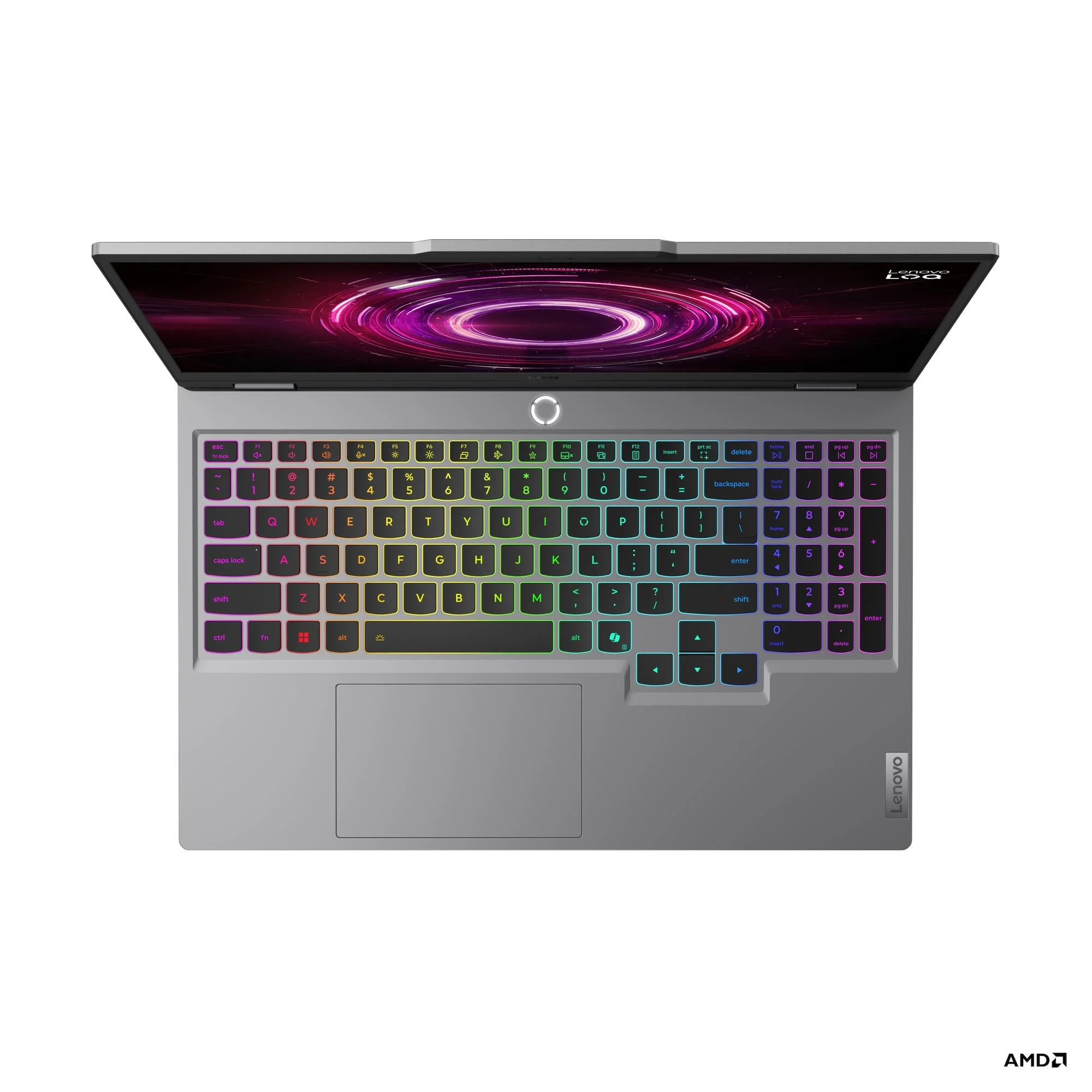 Ноутбук Lenovo LOQ 15AHP10 (83JG000VRK) [15.6" Full HD, Ryzen 5 220, 16 ГБ ОЗУ, 512 ГБ SSD, RTX 5060, DOS]