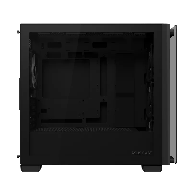 Корпус Asus A23 PLUS TG ARGB BLACK [Mini Tower, 4х 120 мм, черный]