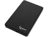 Коробка для 2,5" жестких дисков Gembird EE2-U2S-40P, Черный External Case SATA to USB 2.0, power via USB, black