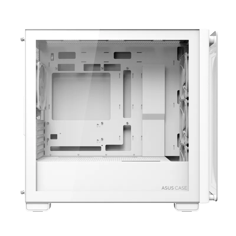 Корпус Asus A23 PLUS TG ARGB WHITE [Mini Tower, 4х 120 мм, белый]