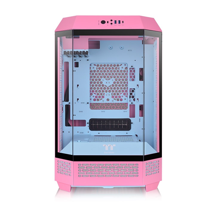 Корпус Thermaltake The Tower 300 Bubble Pink (CA-1Y4-00SAWN-00) [Mini Tower, 2x 140 мм, розовый]