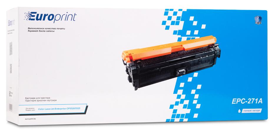 Картридж Europrint EPC-271A, голубой