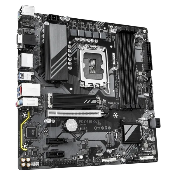 Материнская плата Gigabyte B760M DS3H GEN5 [LGA 1700, Intel B760, 4xDDR 5, 2xM.2, 1xPCI-E x16, Micro-ATX]