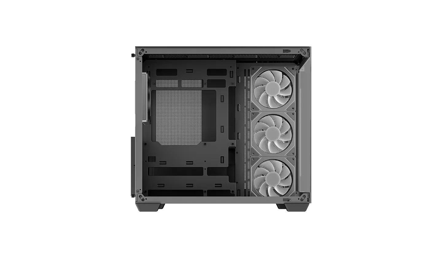 Корпус DeepCool CG530 4F (R-CG530-BKADA4-G-1) [Midi Tower, 4x 120 мм ARGB, черный]