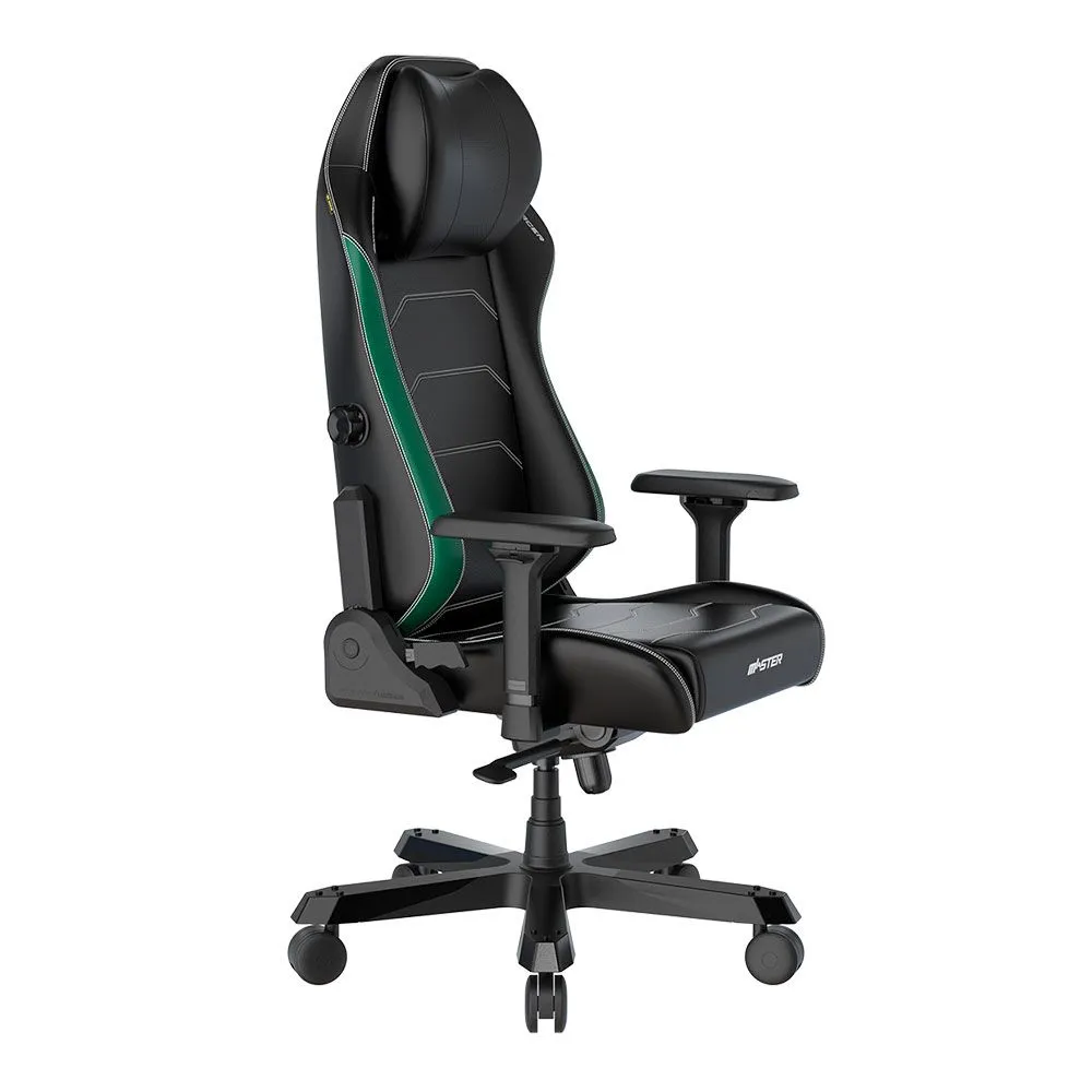 Игровое компьютерное кресло DXRacer Master (GC/XLMF23LTALTD/NE), черный / зеленый