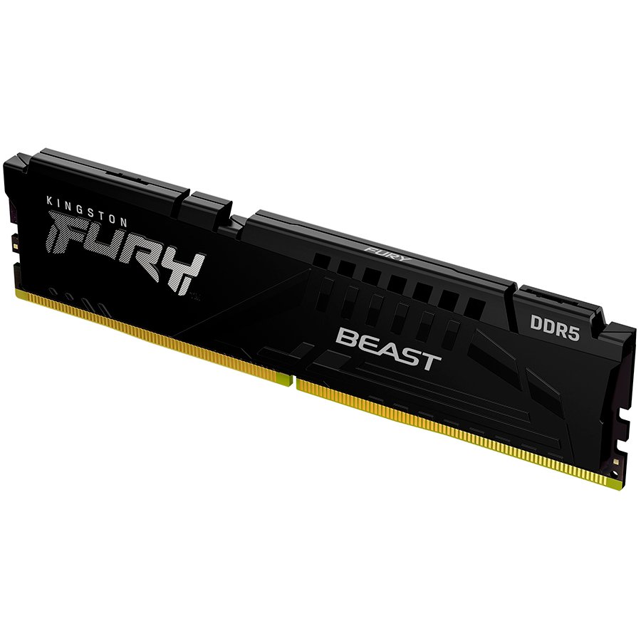 Оперативная память Kingston FURY Beast Black (KF552C40BB-16) [16 ГБ, DDR 5, 5200 МГц, 1.25 В]