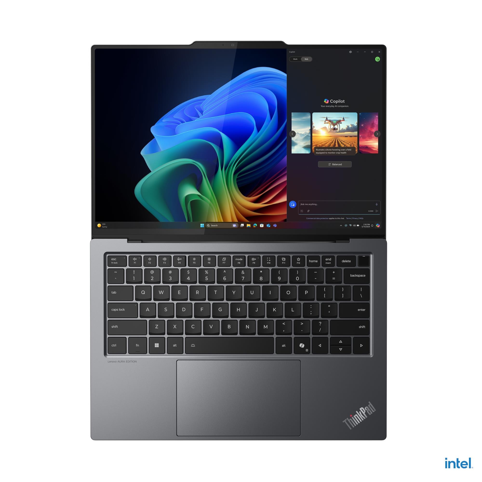 Ноутбук Lenovo ThinkPad X9-14 G1 (21QA002GFW) [14", Ultra 5 226V, 16 ГБ ОЗУ, 512 ГБ SSD, Windows 11 Pro]