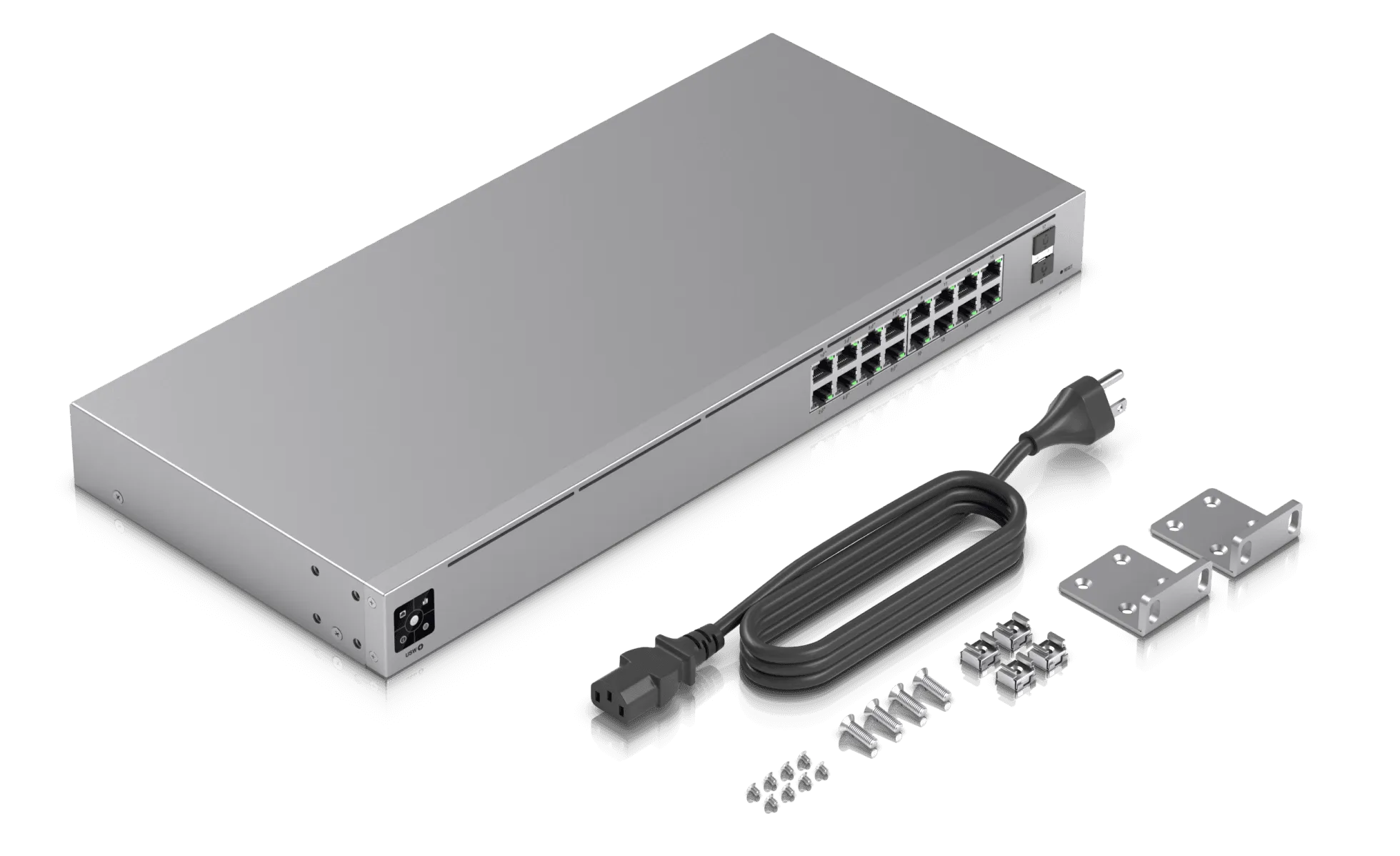 Коммутатор Ubiquiti UniFi 16 PoE (USW-16-POE), управляемый