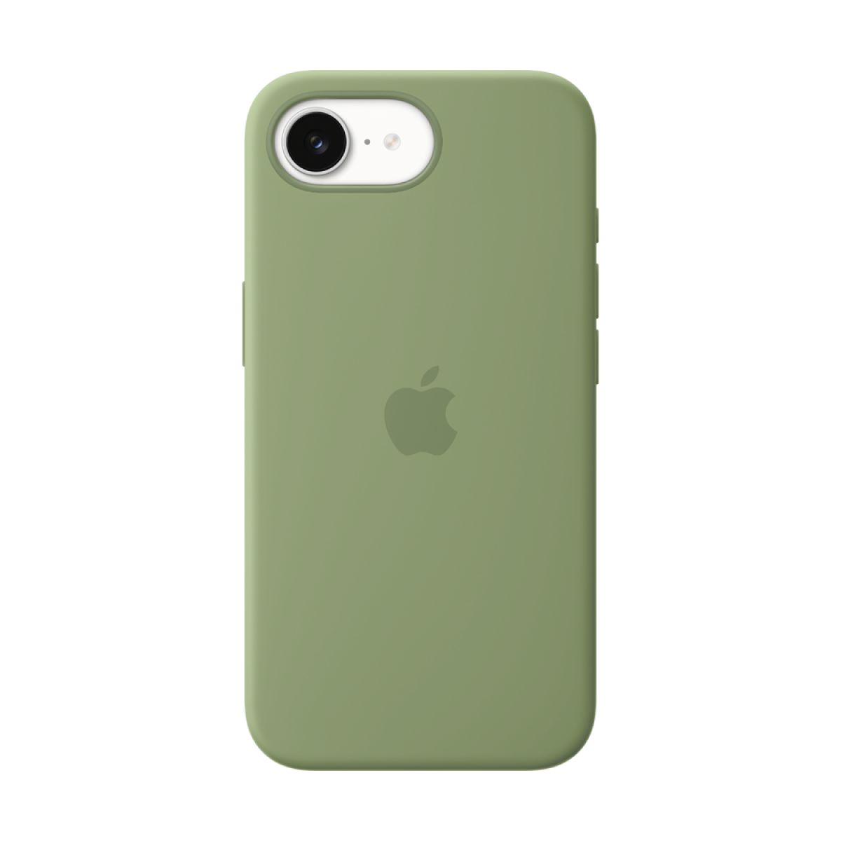 iPhone 17e Silicone Case with MagSafe - Light Moss,Model A3646